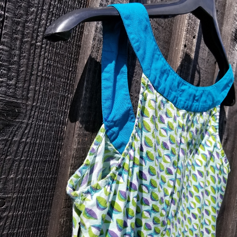 Apsara Dress Medium Leaf Pattern Ethically Source… - image 2